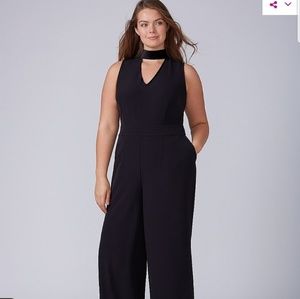 Sheeveless Choker Jumpsuit